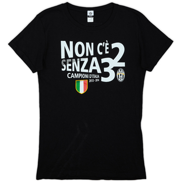 2013-14 Juventus 'Campioni D'Italia' Graphic Tee - 8/10 - (S)