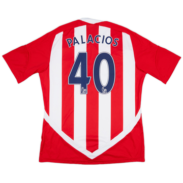 2011-12 Stoke City Home Shirt Palacios #40 - 8/10 - (L)