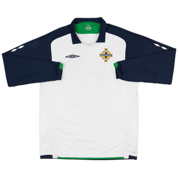 2009-10 Northern Ireland Away L/S Shirt - 6/10 - (L)
