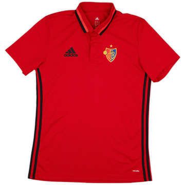 2014-15 FC Basel adidas Polo Shirt - 9/10 - (M)
