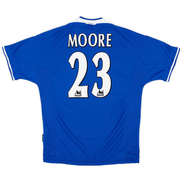 1999-00 Everton Home Shirt Moore #23 - 8/10 - (L)