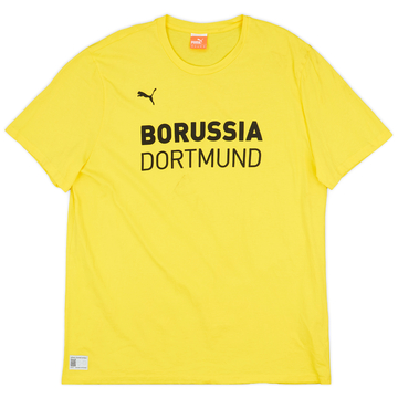 2021-22 Borussia Dortmund Puma Cotton Tee - 7/10 - (XL)