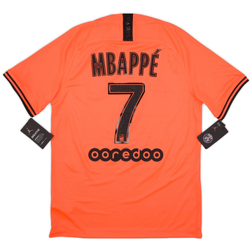 2019-20 Paris Saint-Germain Away Shirt Mbappe #7 (M)