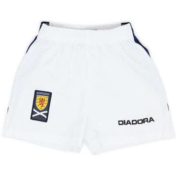 2003-05 Scotland Home Shorts - 6/10 - (12-18 Months)