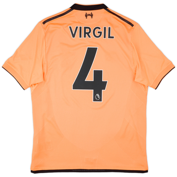 2017-18 Liverpool 125 Years Third Shirt Virgil #4 - 8/10 - (S)