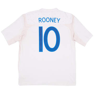 2010-11 England Home Shirt Rooney #10 - 6/10 - (XL)