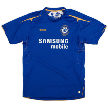 2005-06 Chelsea Centenary Home Shirt - 9/10 - (XL.Boys)