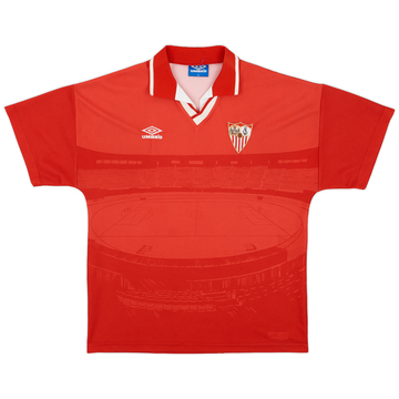 1996-98 Sevilla Away Shirt - 8/10 - (XL)