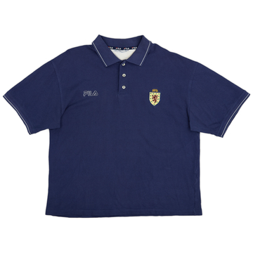 2000-02 Scotland Fila Polo Shirt - 7/10 - (XXL)