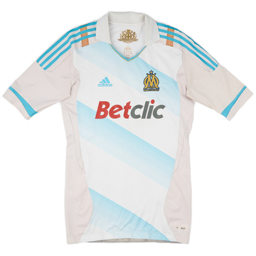 2011-12 Olympique Marseille Player Issue Techfit Home Shirt - 5/10 - (XL)