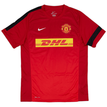 2013-14 Manchester United Nike Training Shirt - 10/10 - (L)