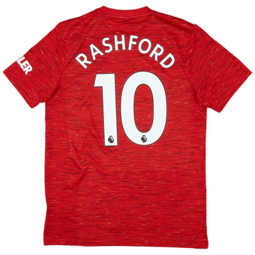 2020-21 Manchester United Home Shirt Rashford #10 - 10/10 - (M)