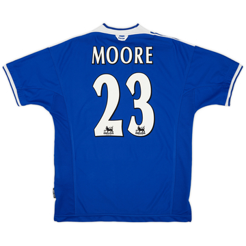 1999-00 Everton Home Shirt Moore #23 - 9/10 - (L)