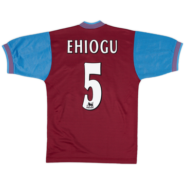 1997-98 Aston Villa Home Shirt Ehiogu #5 - 9/10 - (S)
