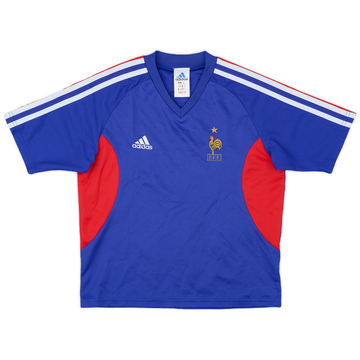 2002-04 France Home Shirt - 8/10 - (L.Boys)