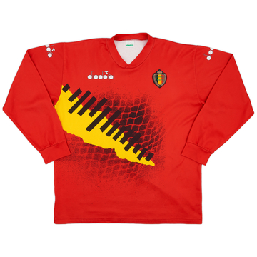 1992-94 Belgium Diadora Training L/S Shirt - 9/10 - (XL)