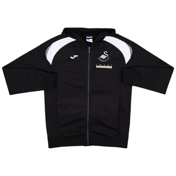 2018-19 Swansea Joma Hooded Track Top - 8/10 - (L)