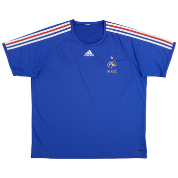 2006-08 France adidas Training Shirt - 8/10 - (XL)