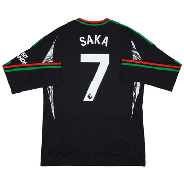 2024-25 Arsenal Away L/S Shirt Saka #7