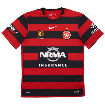2015-16 Western Sydney Wanderers Home Shirt - 9/10 - (M)