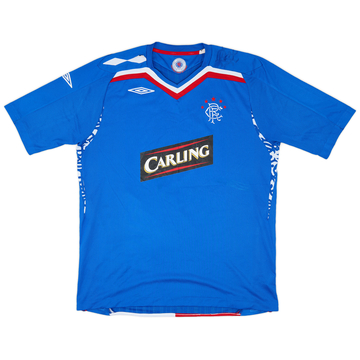 2007-08 Rangers Home Shirt - 6/10 - (XL)