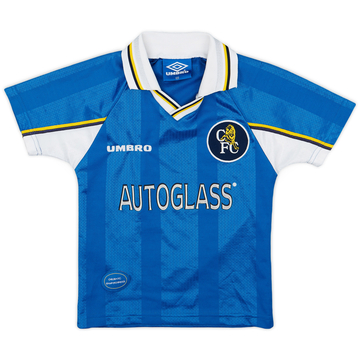 1997-99 Chelsea Home Shirt - 8/10 - (S.Boys)