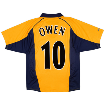 2000-02 Liverpool Away Shirt Owen #10 - 5/10 - (S)