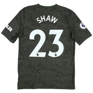 2020-21 Manchester United Away Shirt Shaw #23 - 9/10 - (XL.Boys)