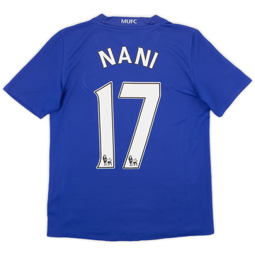 2008-09 Manchester United Third Shirt Nani #17 - 8/10 - (M.Boys)