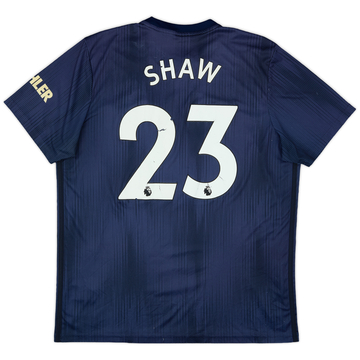 2018-19 Manchester United Third Shirt Shaw #23 - 5/10 - (XL)