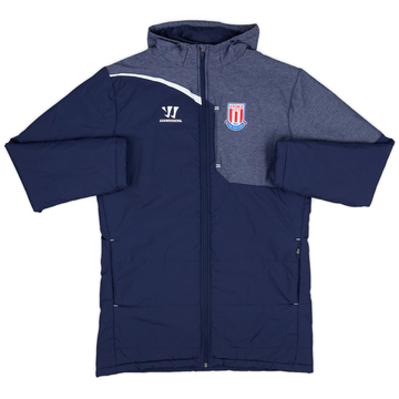 2014-15 Stoke City Warrior Padded Bench Coat - 7/10 - (M)