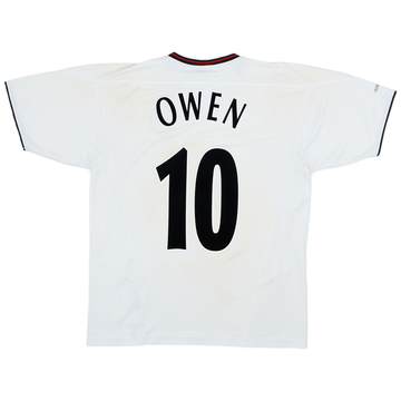 2003-04 Liverpool Away Shirt Owen #10 - 6/10 - (M)