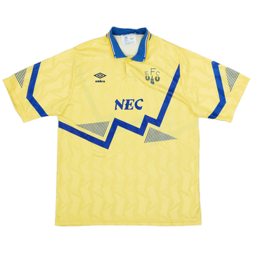 1990-92 Everton Away Shirt - 9/10 - (L)