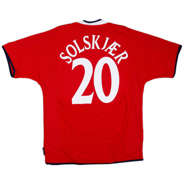 2000-02 Norway Home Shirt Solskjaer #20 (L)