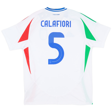 2024-25 Italy Away Shirt Calafiori #5