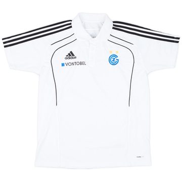 2010-11 Grasshoppers adidas Polo Shirt - 8/10 - (L)