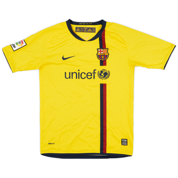 2008-10 Barcelona Away Shirt - 5/10 - (L.Boys)
