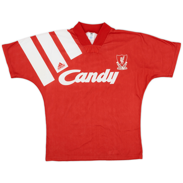 1991-92 Liverpool Home Shirt - 7/10 - (M)