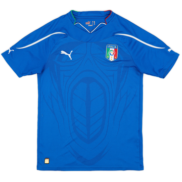 2010-12 Italy Home Shirt - 8/10 - (XL.Boys)