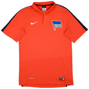 2015-16 Hertha Berlin Nike Polo Shirt - 9/10 - (S)