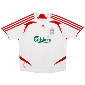2007-08 Liverpool Away Shirt - 5/10 - (S.Boys)