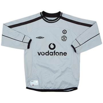 2001-02 Manchester United Centenary GK Shirt - 9/10 - (6-7 Years)