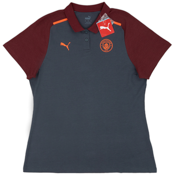 2023-24 Manchester City Women's Puma Casuals Polo T-Shirt