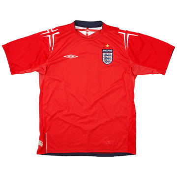 2004-06 England Away Shirt #10 - 7/10 - (L)