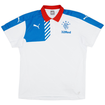2015-16 Rangers Puma Polo Shirt - 8/10 - (XXL)