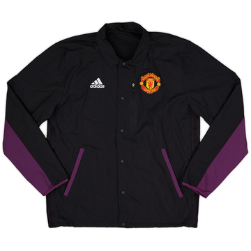 2021-22 Manchester United adidas Coach Jacket - 8/10 - (M)