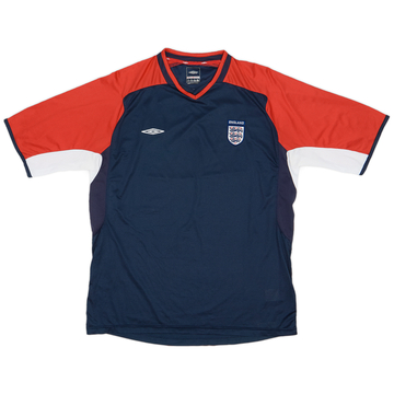2004-05 England Umbro Training Shirt - 9/10 - (XL)