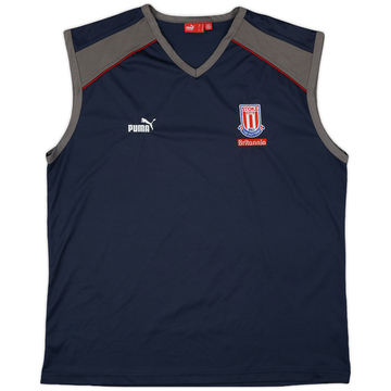 2005-06 Stoke City Puma Training Vest - 9/10 - (XL)