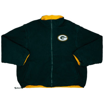 2000s Green Bay Packers NFL Reversible Fleece Jacket - 9/10 - (XL)