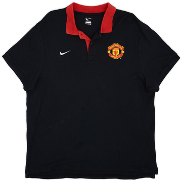 2013-14 Manchester United Nike Polo Shirt - 7/10 - (XXL)